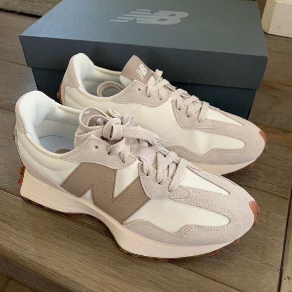 New Balance 327 Moonbeam/ Driftwood - Picture 3 of 6